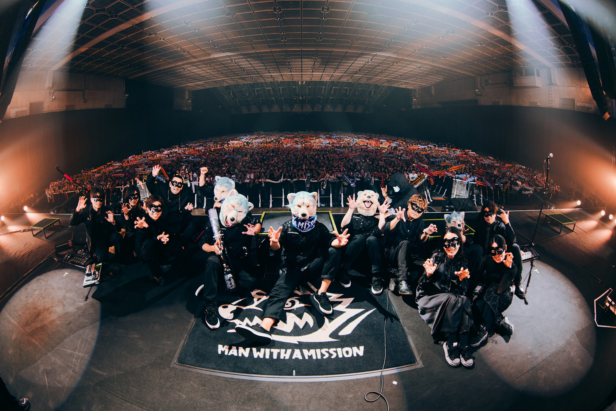 レポート］MAN WITH A MISSION、結成15周年アリーナツアー完走