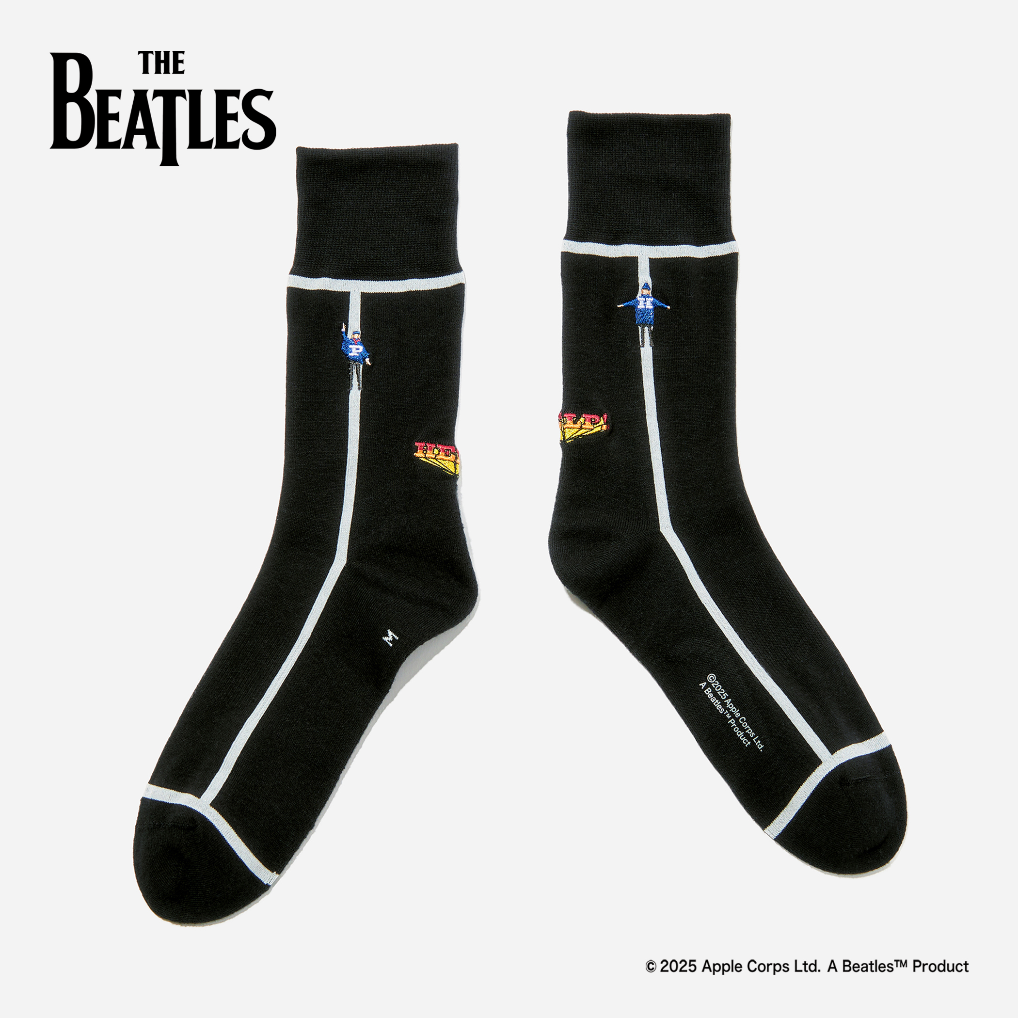 ビートルズ「HELP!」60周年記念──CHICSTOCKSがコラボソックスを6月4